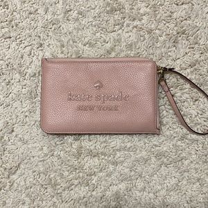 Pink Kate Spade Wristlet